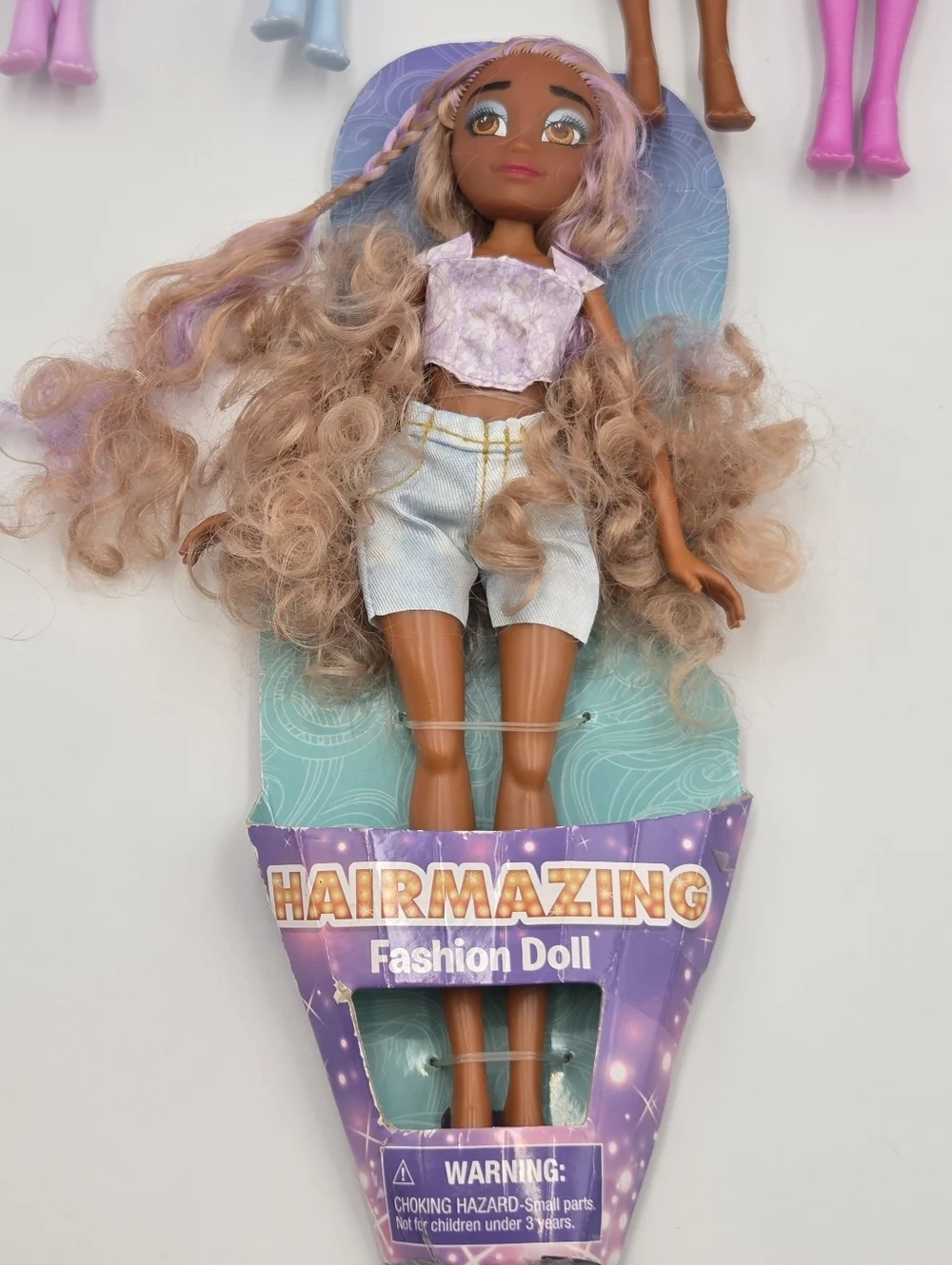 Hairmazing Fashion Doll Lot of 6 Just Play Rainbow Hair # 1 New In Package‎